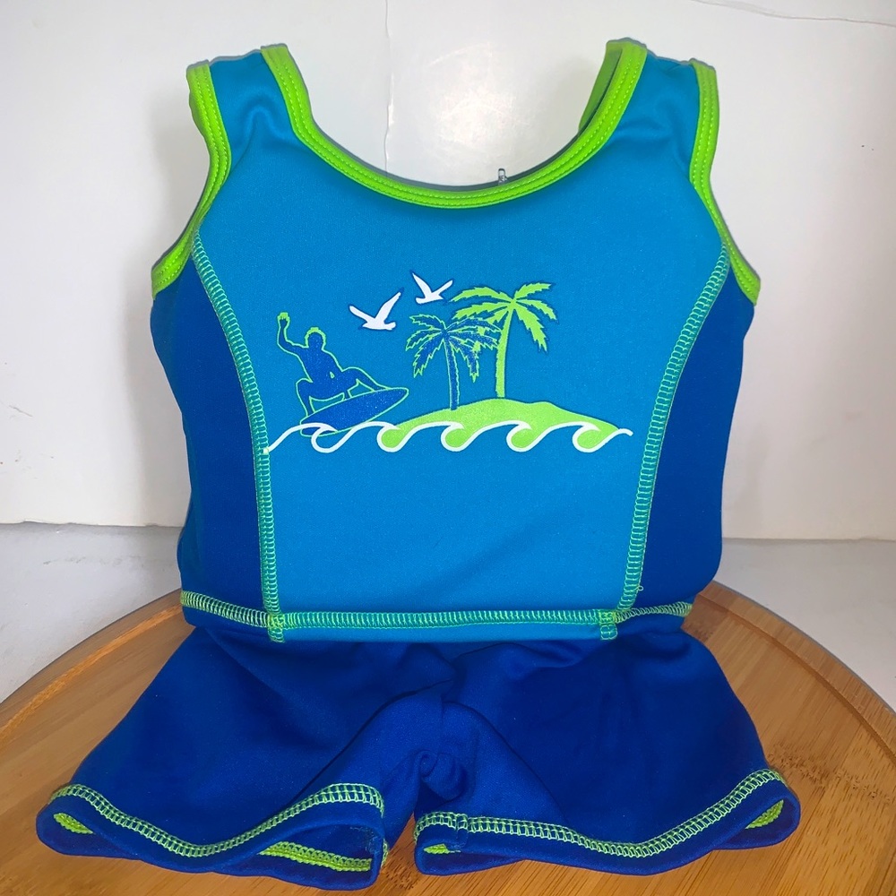 Kids Swim Suit Life Jacket Floating Swim Trainer
